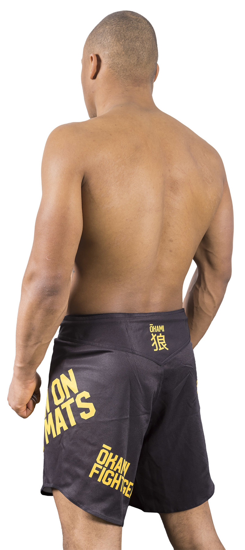 Okami motion Fightshorts -Black
